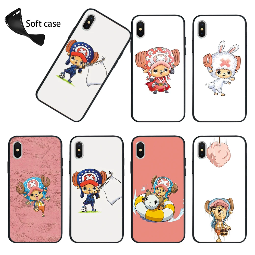 for Xiaomi Redmi 4x 4a 5 5a 5plus 6 6a 6pro 7 7a 8a Frosted Silicone Phone Case Soft TPU Back One Piece Chopper Cover Capa | Мобильные