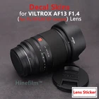 Наклейки для объектива Viltrox AF 13 мм F1.4 XF, виниловая пленка с защитой от царапин, AF13 F1.4 XF