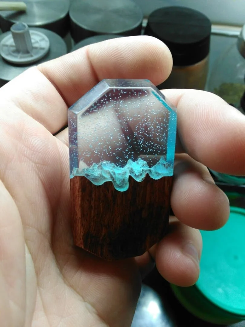 AquaGlass Mini прозрачная эпоксидная смола пробник | Обустройство дома
