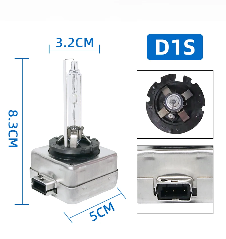 Ксеноновые лампы D1S D1C D1R HID 2 шт. ксеноновые 12 В 35 Вт 4300 К 6000 8000 12000 к 15000 с железным