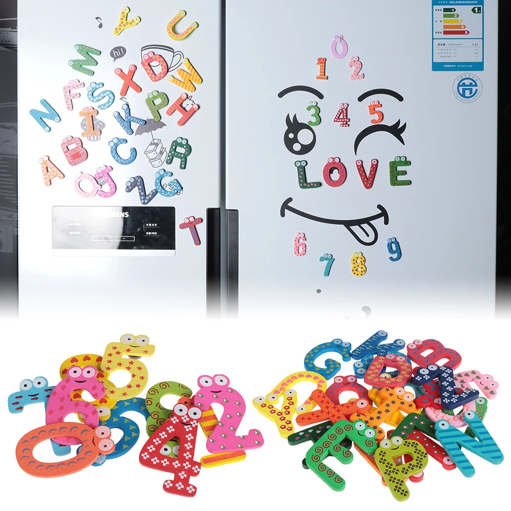 10 шт./компл. Монтессори детский холодильник с номером магнитная фигура на