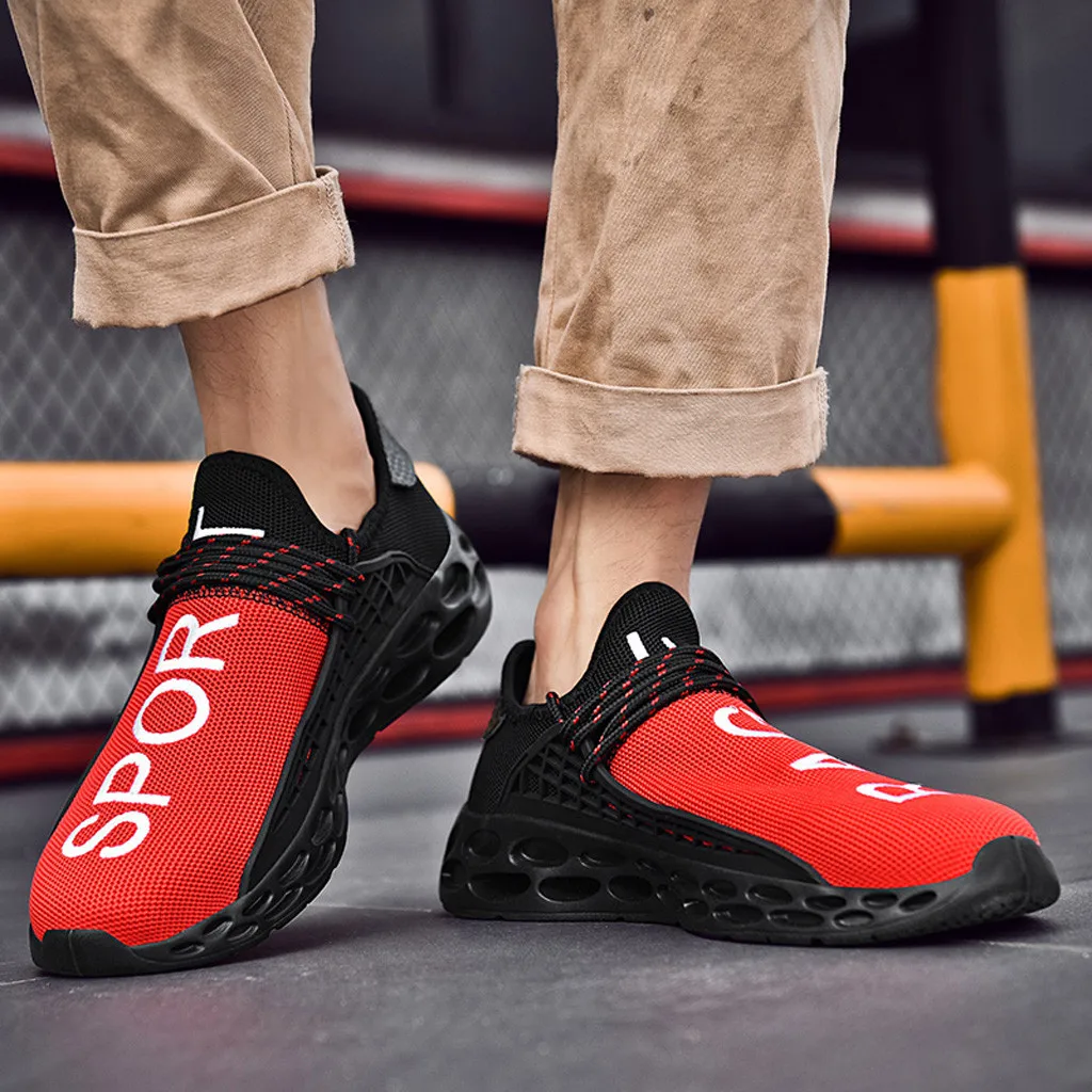 

shoes men new fashion casual tenis sneakers Men's Fly Woven Breathable Sneakers Outdoor Lightweight Casual Running Shoes