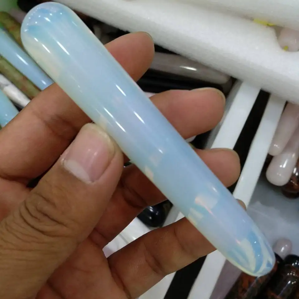 2 шт. массажная палочка с натуральным опалом|Камни| |