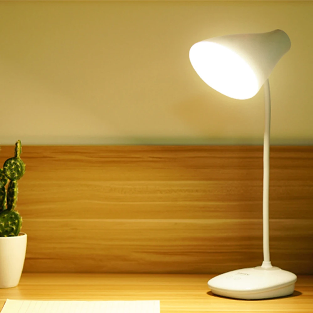 Светодиодный настольный светильник современный сенсорный выключатель 5 В