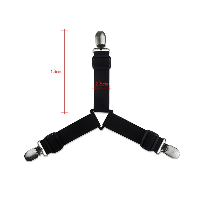 4 шт./компл. эластичные захваты застежка для ремня зажимы простыни наматрасника