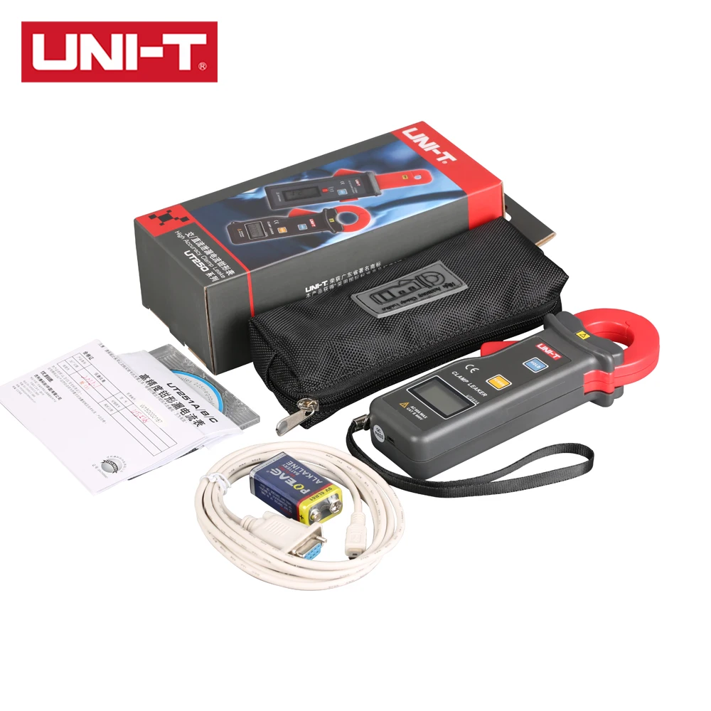 

UNI-T UT251A UT251C High Sensitivity Leakage Current Clamp Meter Auto Range 4-Digit LCD Digital Display, 10000 Display Count