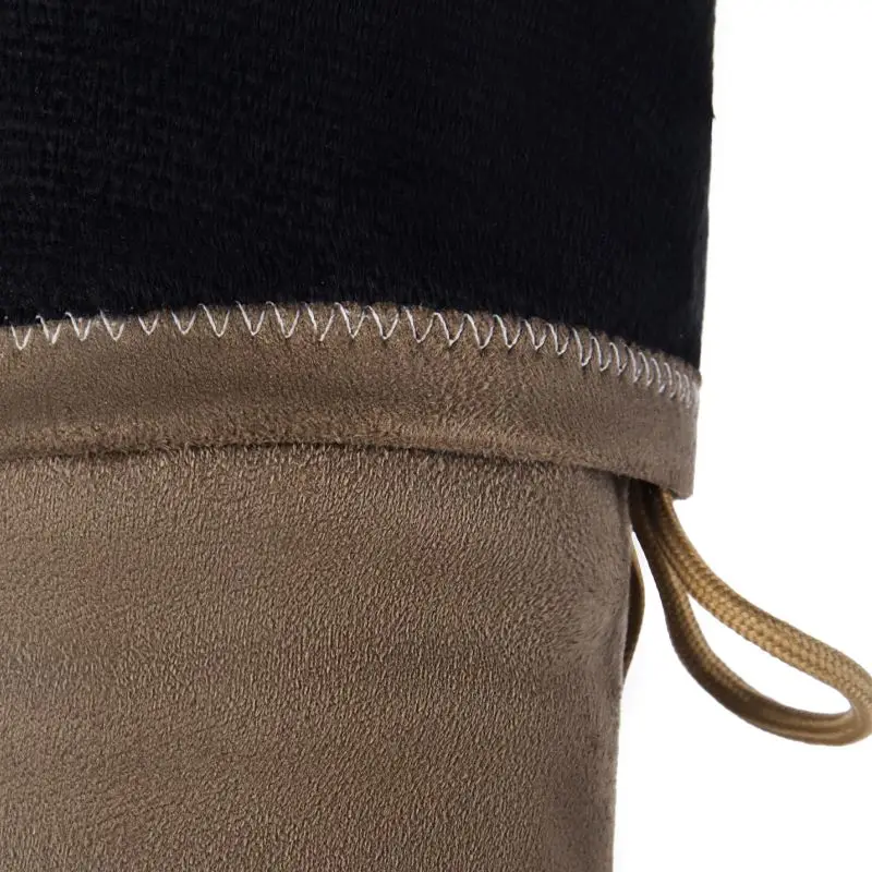 Дамские Модные Простые зимние теплые длинные сапоги RIZABINA 2020 Размер 29-46