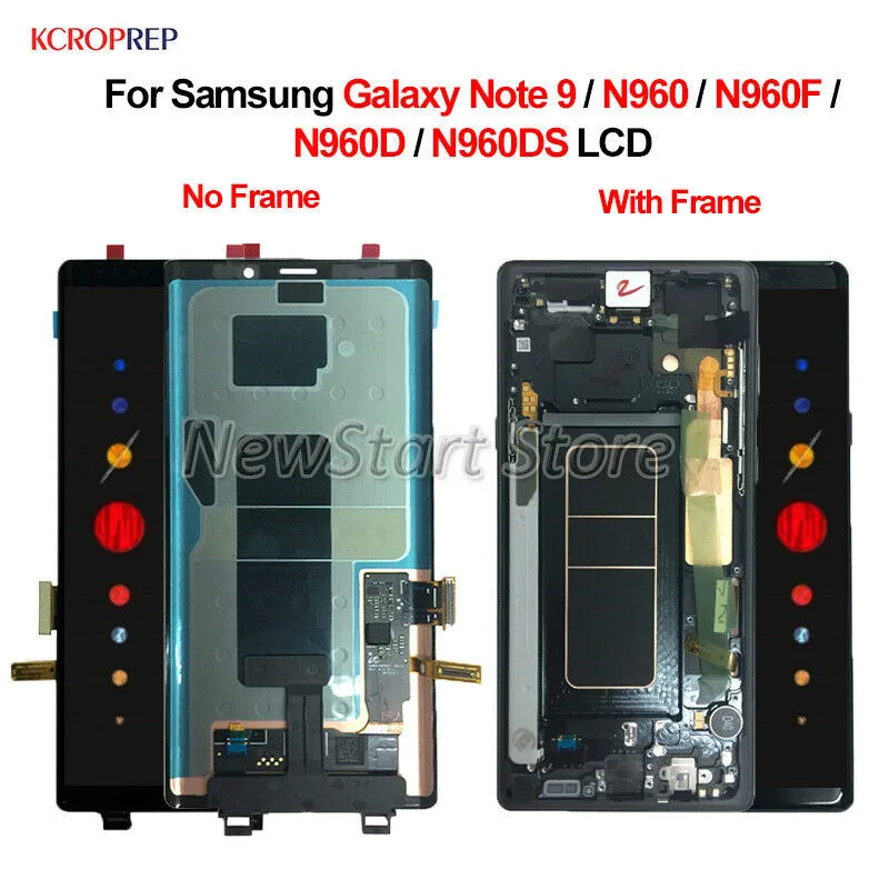 Для Samsung Galaxy Note 9 N960 N960F N960D N960DS дефект ЖК-дисплей Супер Amoled сенсорный экран