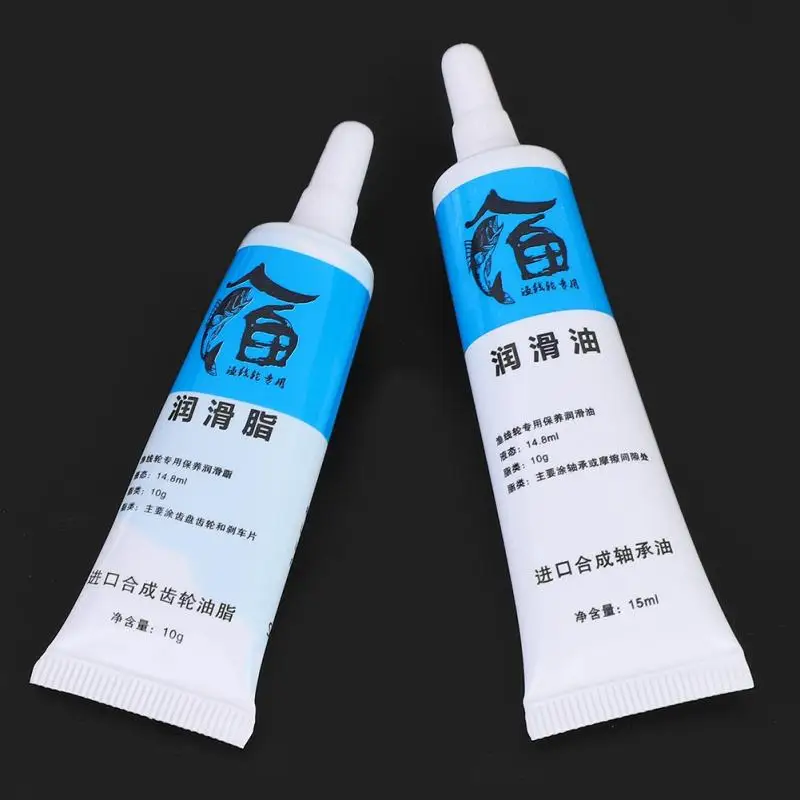 

2pcs Fishing Reel Special Lubricant Oil Fishing Lubricating Grease Metal Sprocket Bearing Lubrication Grease Fishing Accessories