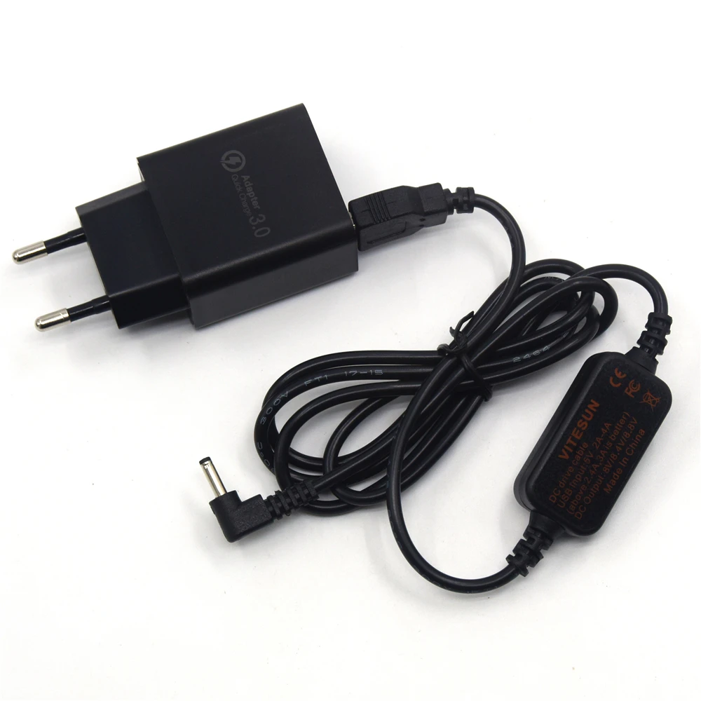 CA-PS700 внешний аккумулятор USB кабель + адаптер зарядное устройство для Canon DR-E12 E15 E10