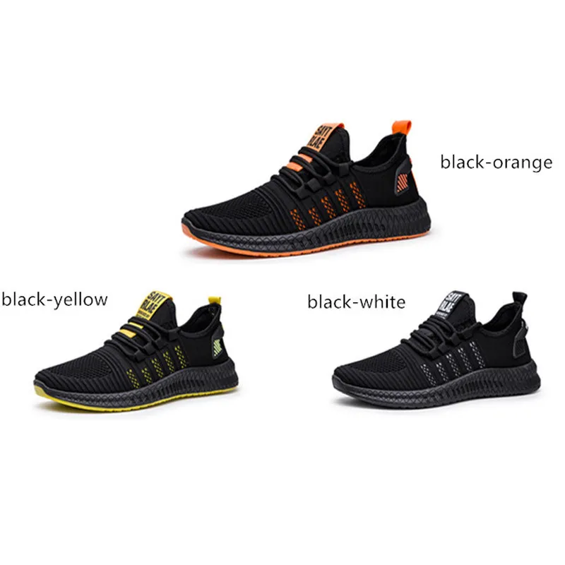 SMS 2020 New Men Mesh Sneakers Casual Running Shoes Fashion Lac-up Shoes Lightweight Comfortable Breathable Walking Sneakers