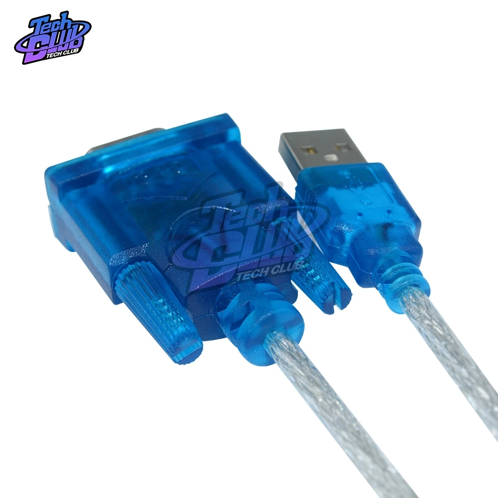 USB к RS232 последовательный порт 9 Pin DB9 Кабель USB-Com адаптер конвертер HL-340 компьютера