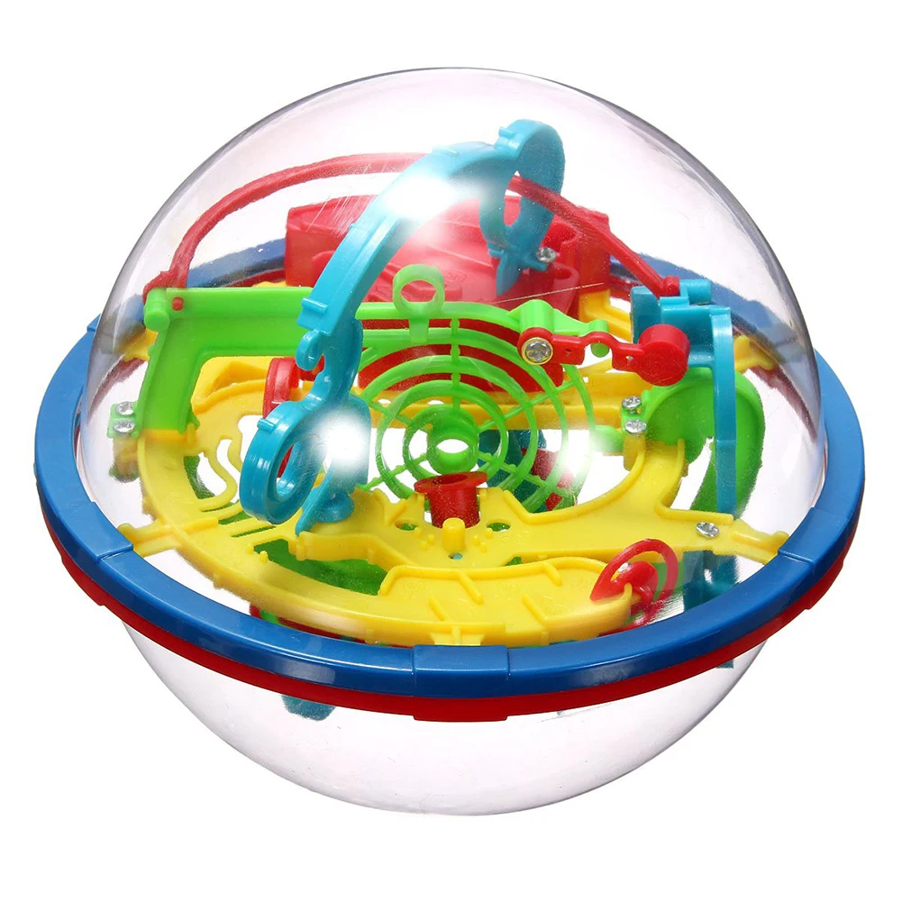 Новинка 2021 магический 3d лабиринт для интеллекта Bal l100 steps IQ Balance Perplexus магнитный