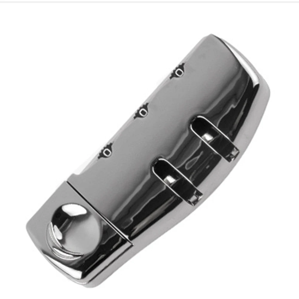 3 цифр Комбинации навесной замок для чемодана прикручиваемая цилиндрическая