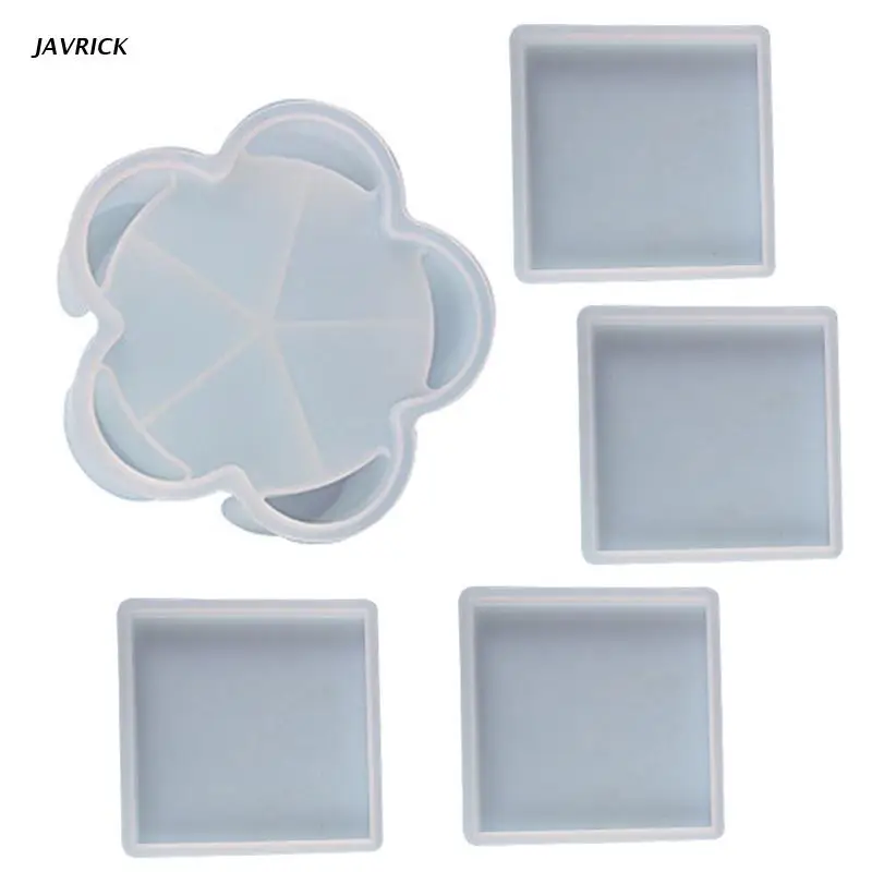 

Resin Silicone Molds Flower Coaster Epoxy Molds Resin Casting Molds