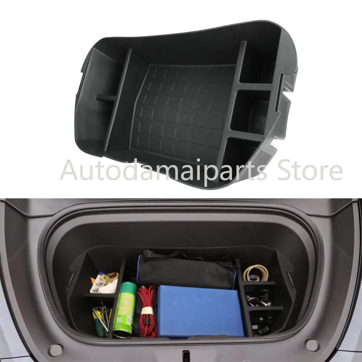 

Cross-border Applicable Tesla Tesla Modely Front Trunk Storage Box Front Trunk Storage Storage Box