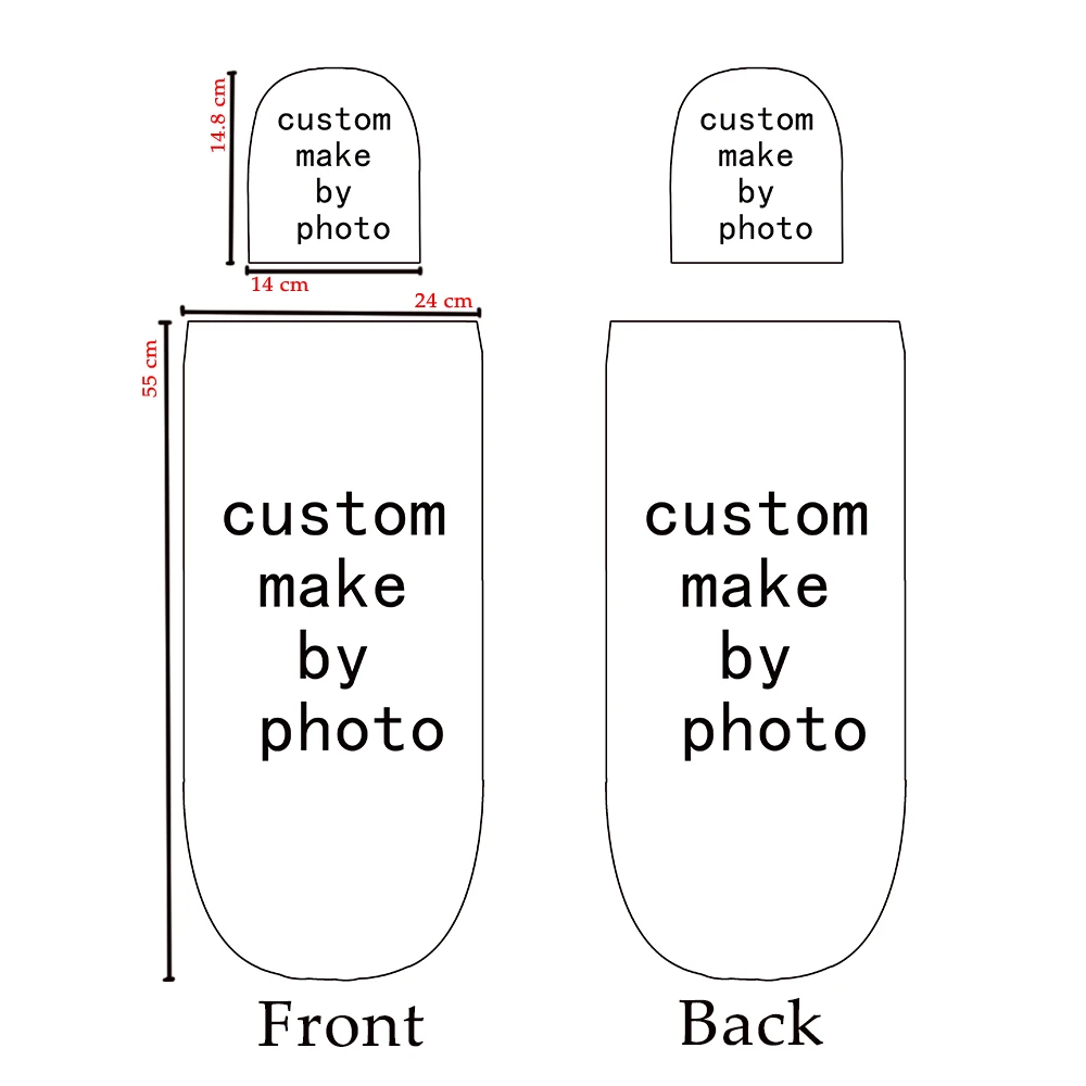 

LVYZIHO 2pcs Personalized Newborn Baby Swaddle Wrap Swaddling Sleeping Bag Blanket Hat Set