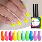 UR SUGAR 7,5 мл неоновый Цветной Гель-лак для ногтей модный долговечный Маникюр для ногтей светодиодный отмачиваемый неоновый гель-лаки