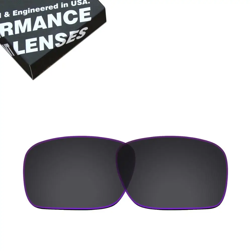 

ToughAsNails поляризованные Сменные линзы для солнцезащитных очков Oakley Holbrook OO9102 черный с пурпурным краем