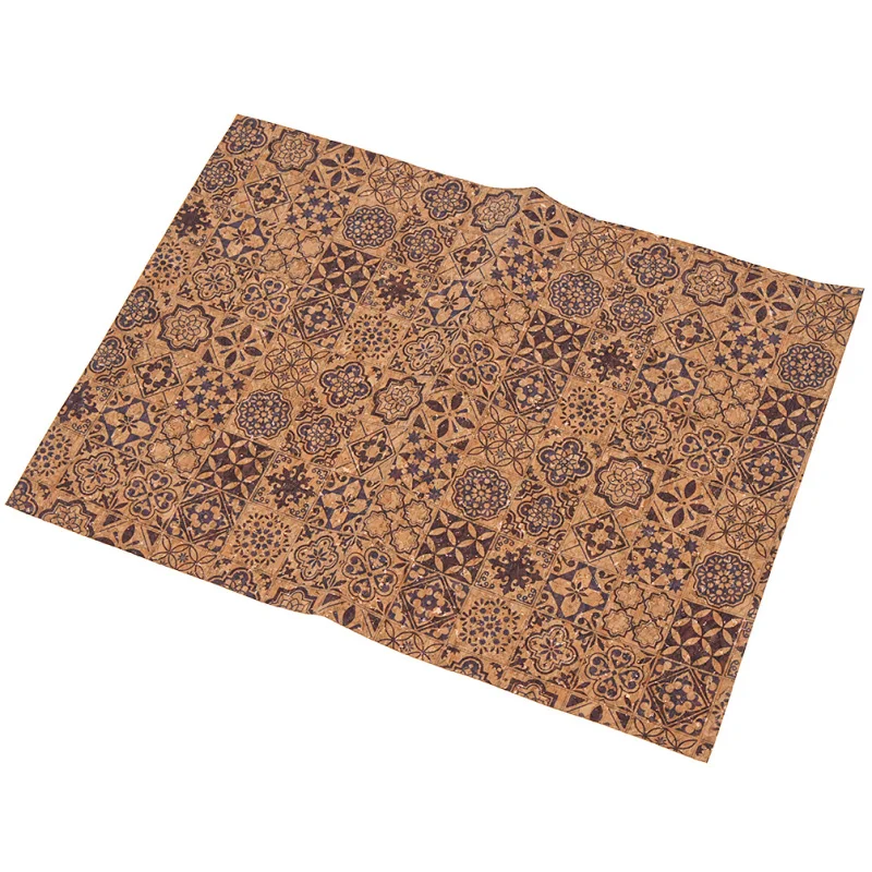 Lychee Life 21x29 см A4 винтажная ткань с цветочным принтом лист мягкая пробковая швейная