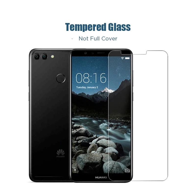 Tempered Glass For Huawei Y9a Y9S Y8S Y7a Y6S Y8p Y7p Y6p Y5p Full Cover Protective glass On huawei Y9 Prime 2019 Y7 Y6 Y5 2018 | Мобильные