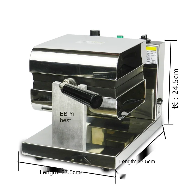 

Commercial Muffin Machine Rotary Waffle Baker Petal Waffle Machine Drop Type