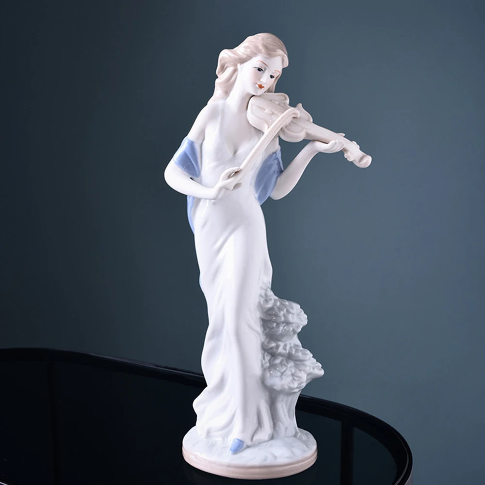 

Украшения для дома, подарок, красивая леди, дизайн, искусство, керамический ТВ-шкаф, европейский стиль, западные женские ремесла