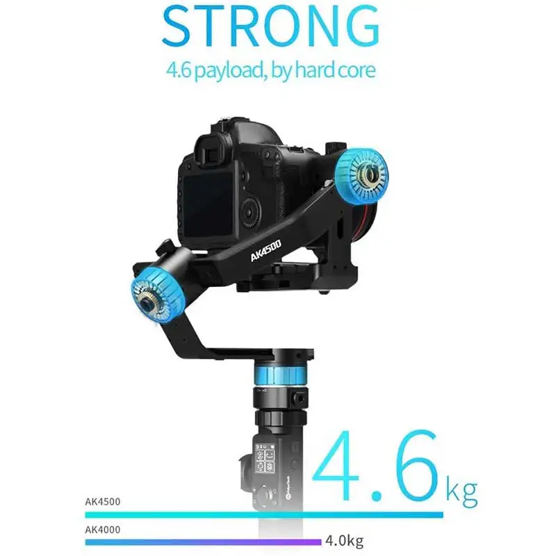 FeiyuTech ремонт AK4500 ручной 3-осевой карданный стабилизатор для DSLR-камеры Sony/Panasonic/Canon