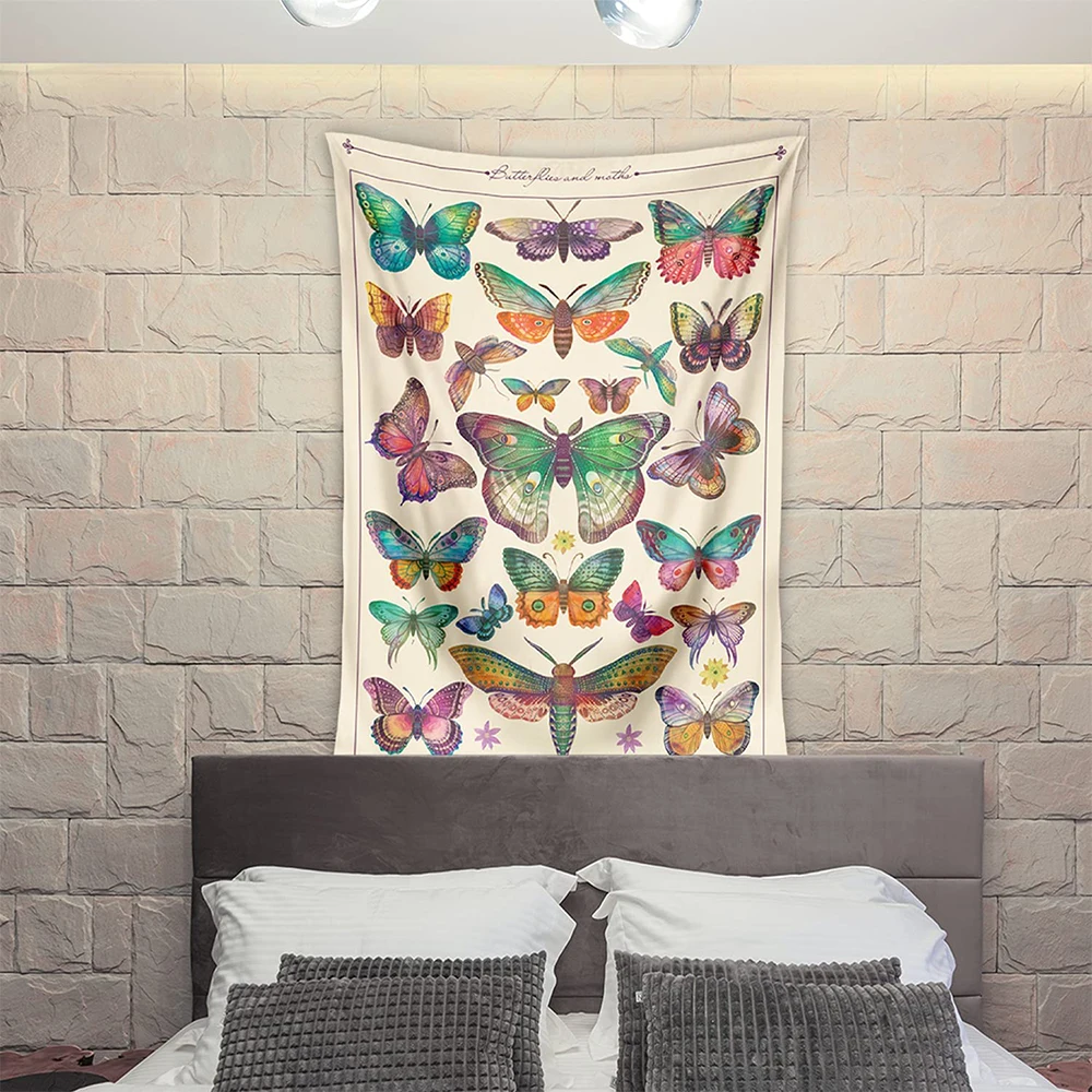 Гобеленовая бабочка справочная карта эстетическая идентификационная схема