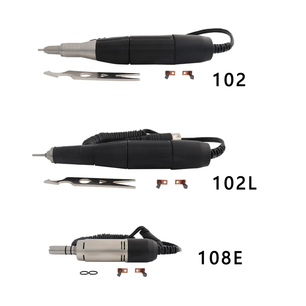 

Dental Lab Micromotor Micro Motor 35000 35K RPM 204/90 Polishing Machine 102/102L Handpiece 108E