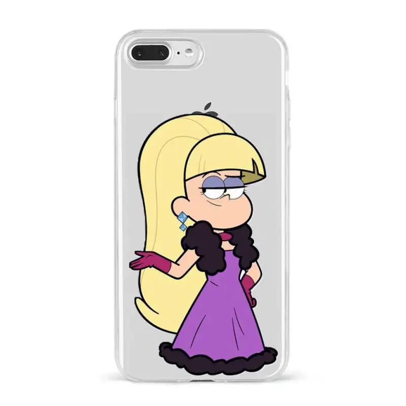 

Gravity&Falls Phone Case For Iphone 12 11 7 8 Pro Mini XS Max Xr X PLUS Transparent Coque Fundas Cover