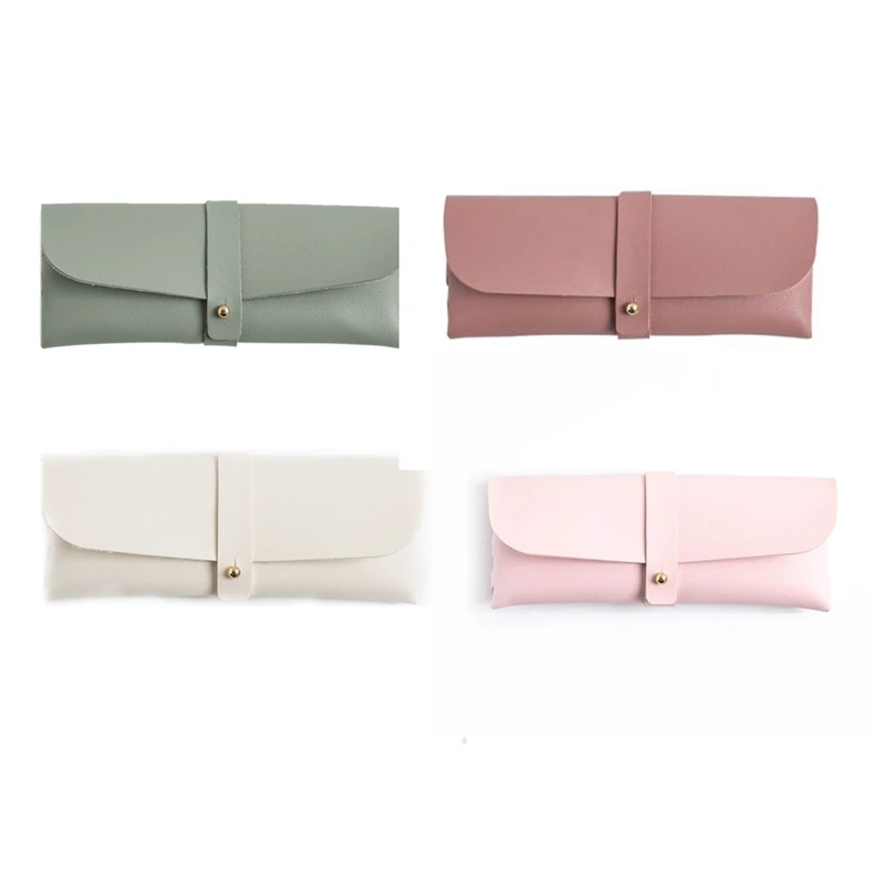 

Простой Большой Чехол-карандаш из искусственной кожи, многофункциональный чехол для студентов, чехол-карандаш, канцелярские принадлежност...