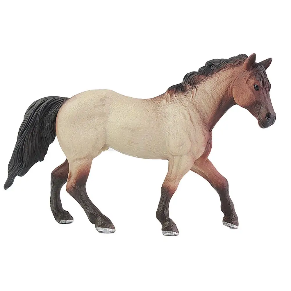 

Realistic Quarter Stallion Horse Animal Figurine Table Decor Education Kids Toy NEW