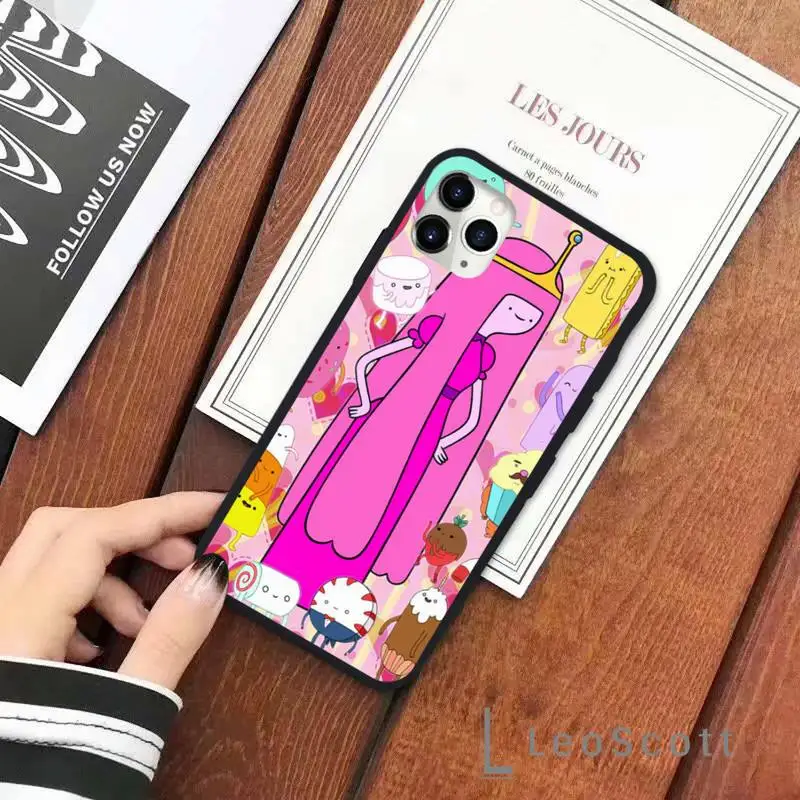 

Adventure Time Princess Bonnibel Bubblegum Phone Case for iPhone 11 12 pro XS MAX 8 7 6 6S Plus X 5S SE 2020 XR Soft silicone