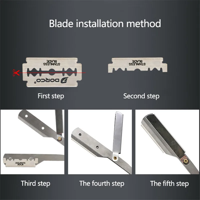Мужские парикмахерские инструменты из нержавеющей стали|Бритва| |