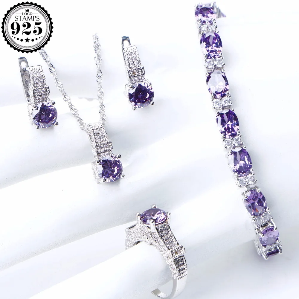 Комплект из колье серёг и браслета серебра 925 пробы|Ювелирные наборы| |