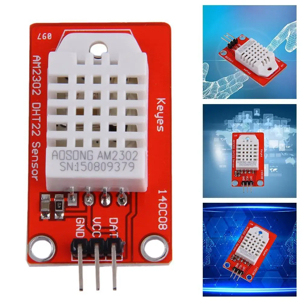 

1Pcs AM2302 DHT22 Digital Temperature And Humidity Board Sale High AM2302 Module Red Precision Sensor Hot W1M8
