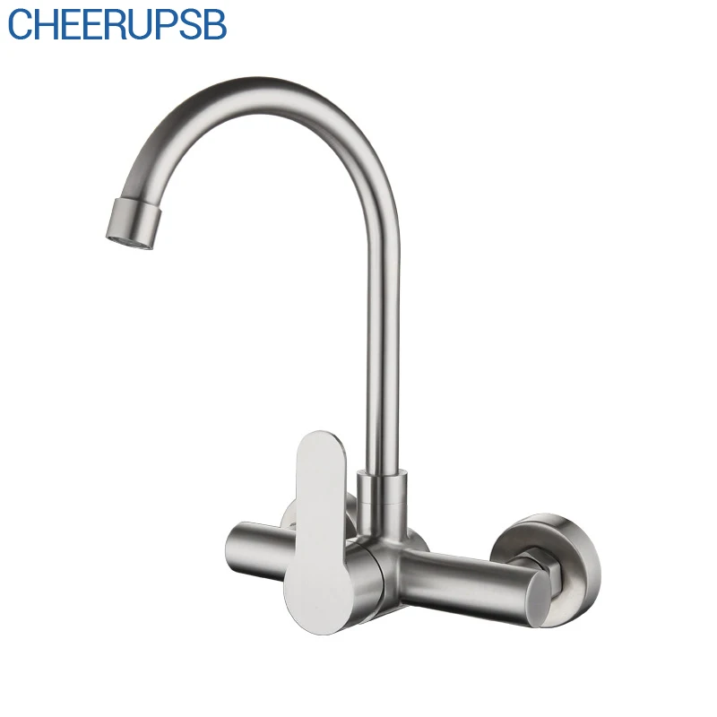 Настенный смеситель для кухонной раковины устройство мойки смесители на балконе