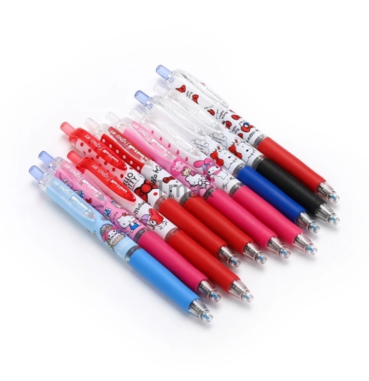 UNI UMN-158SR 0 38 мм мультяшный узор 138 гелевые студенческие ручки письменные