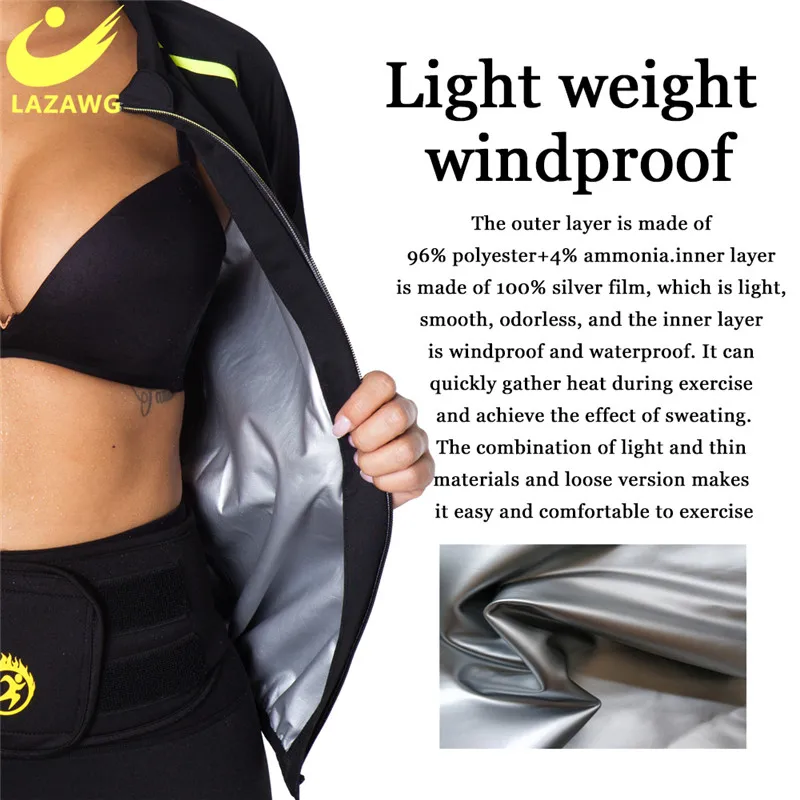 Пот майка с серебристым покрытием от LAZAWG Майки для коррекции фигуры