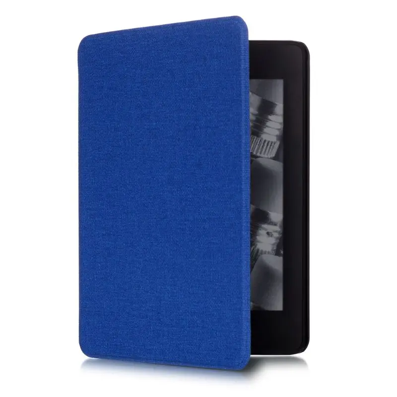 Защитный чехол-книжка с тканевым рисунком умный защитный чехол для Amazon Kindle Paperwhite