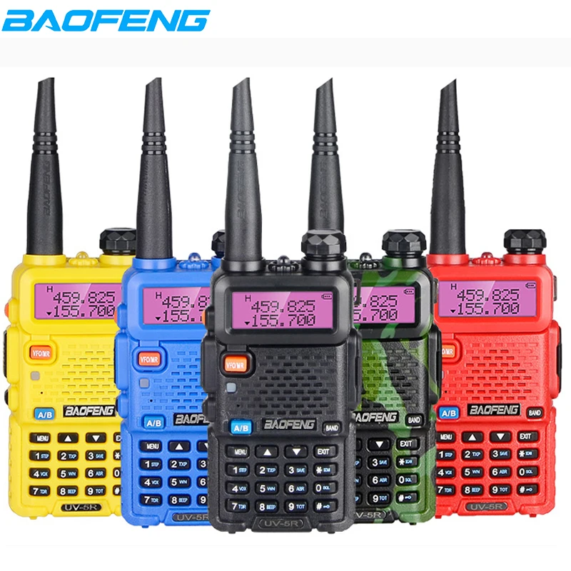 Портативная рация Baofeng UV 5R Talkie UV5R Professional CB Radio 5W 128CH двухдиапазонный