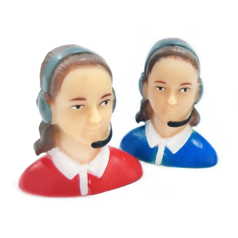 

1 шт., женские фигурки пилотов, масштаб 1/9, L35 * W25 * h39мм, для радиоуправляемой модели самолета