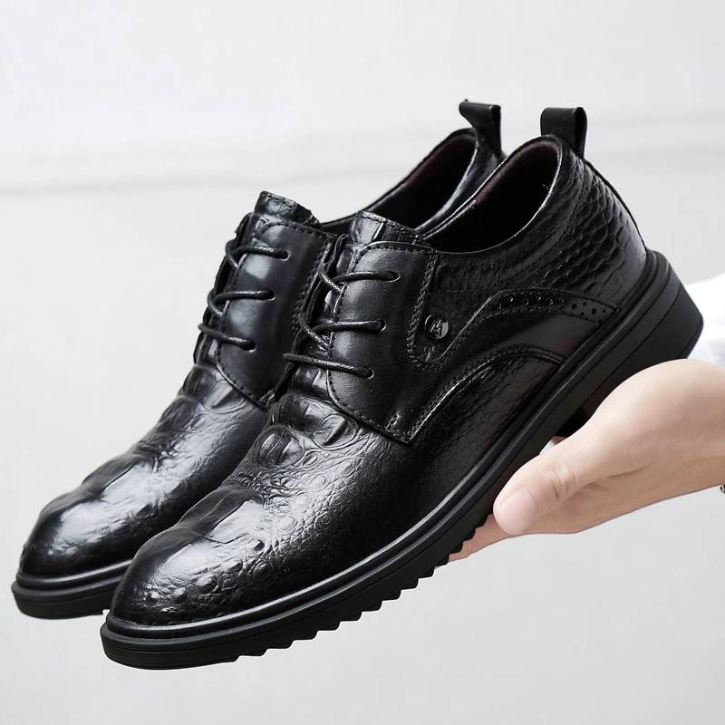 

Zapatos Casuales Casual Leather Shoes Sapatos Men's Wear Sapato Masculino Mens Causal Men Black Fashion Shoe Man