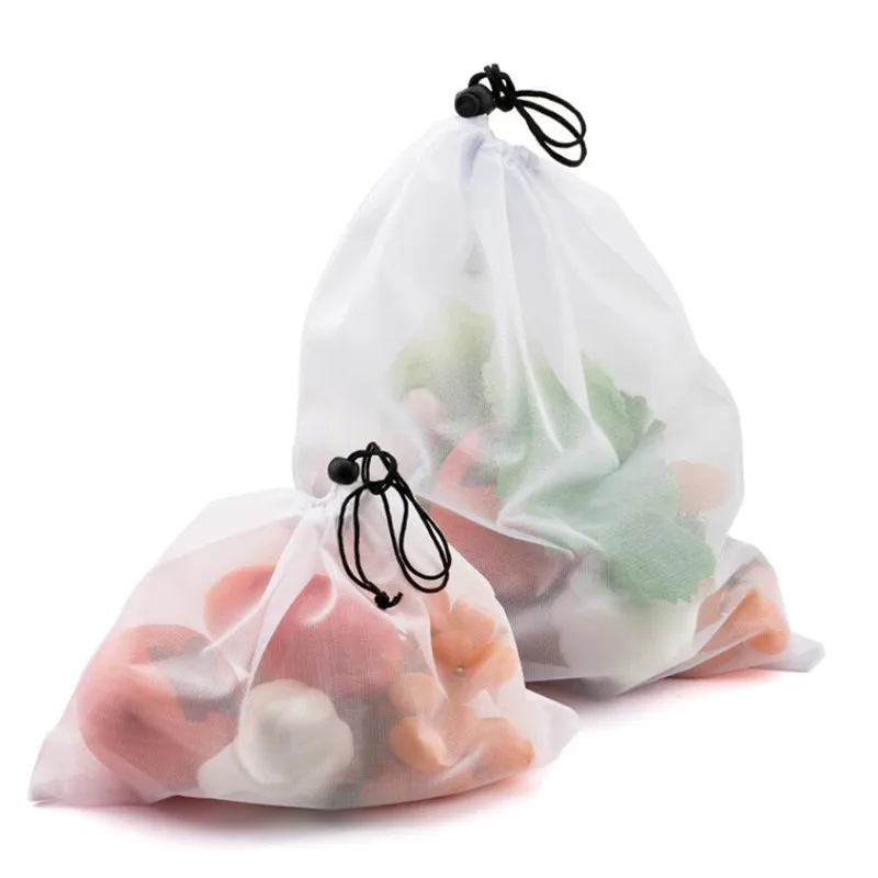 

Многоразовые мешочки для овощей и фруктов, 3/9/15 шт.