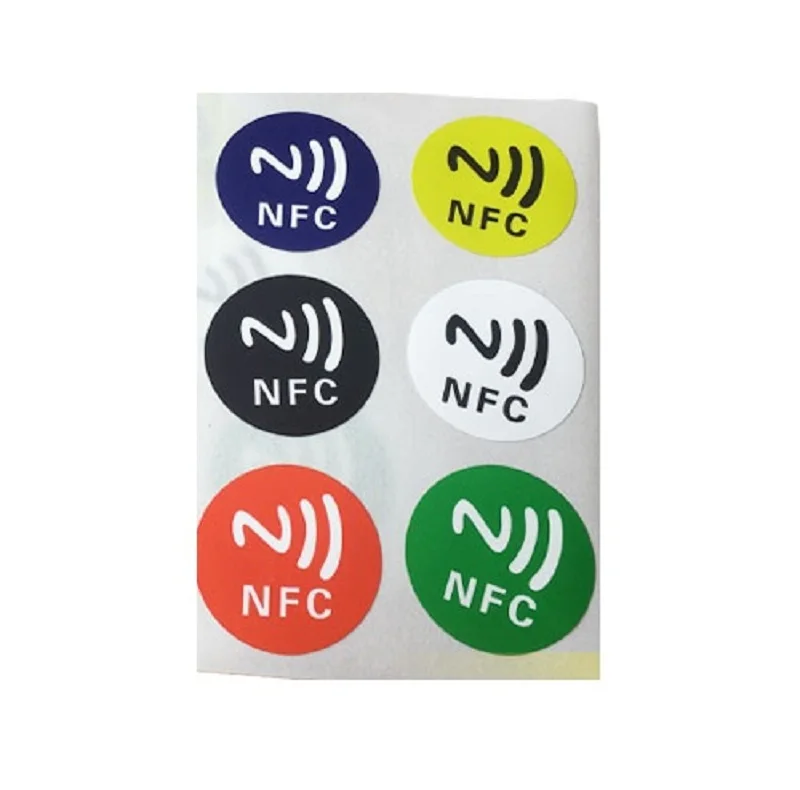 Наклейки NFC общего назначения 30 мм 13 56 МГц наклейки с интегральной схемой модель