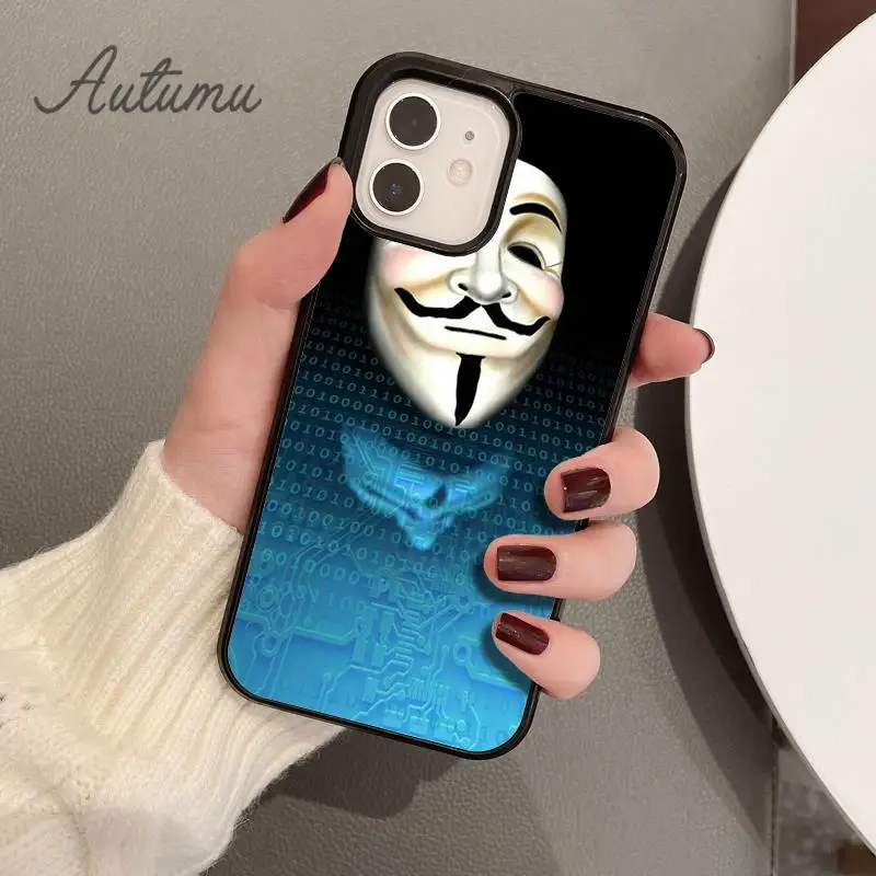 Анонимный чехол для телефона iPhone 11 12 13 14 Pro Max mini XR XS SE 2020 7 8 Plus Samsung Galaxy S21 S22 |