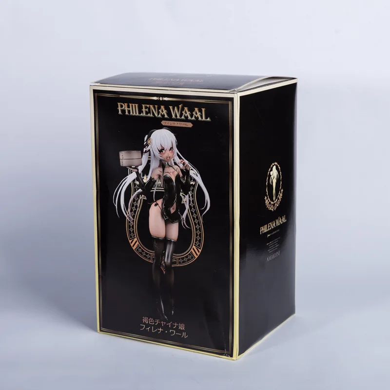 

Anime Big Brown Age Brown Cheongsam Girl Character Replacement Normal Beautiful Girl Standing Posture Model Boxed figure sexy