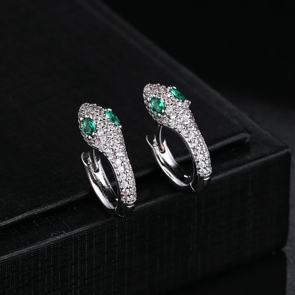 Модные металлические серьги aiboduo новые индивидуальные креативные в виде змеи