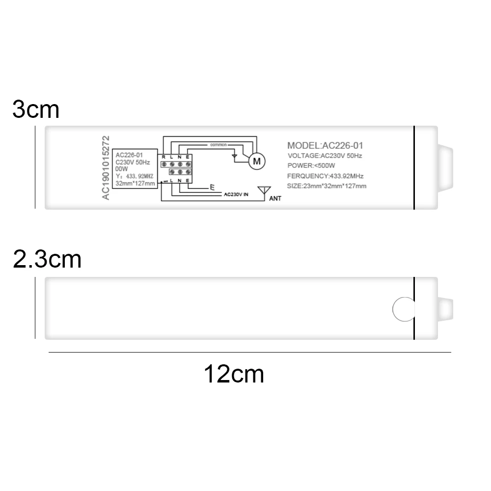 Оригинальный Универсальный пульт дистанционного управления AOK 433 МГц